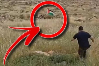 DRAMATIČAN SNIMAK: Mladić iz Izraela aktivirao bombu u pokušaju da skloni palestinsku zastavu! (VIDEO)