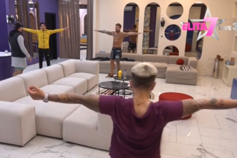 Stanislav Krofak vežba u Eliti