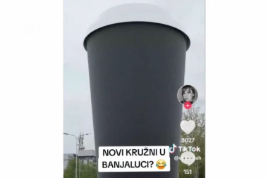 NEOBIČNI KRUŽNI TOK U BANJALUCI: Građani šokirani (VIDEO)