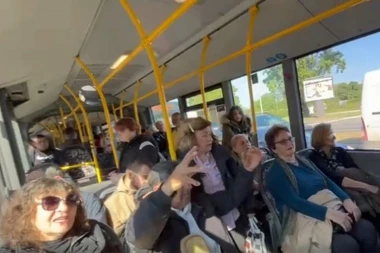 VELIČANSTVENO JUTRO NA LINIJI 860! Ko god da je danas pošao NERVOZAN na posao, iz ovog autobusa izašao je NASMEJAN ILI UPLAKAN - ONI SU RAZLOG! (VIDEO)