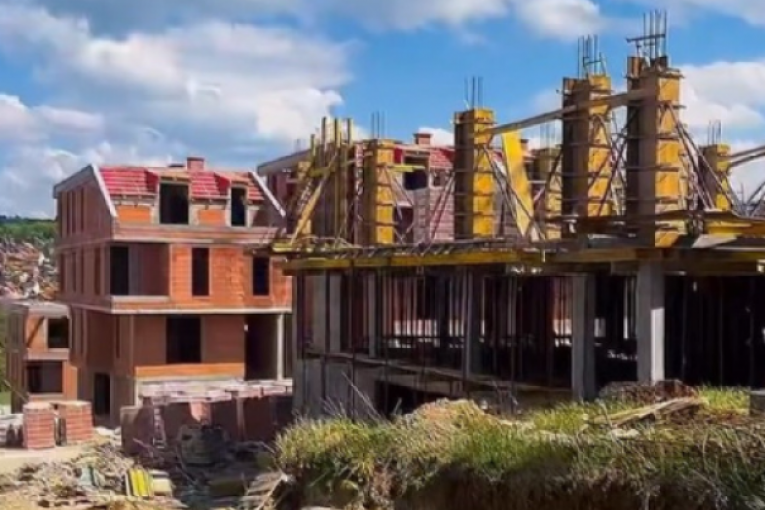 Dado i Darko na gradilištu