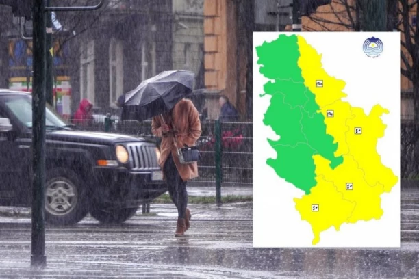 Vreme danas u Srbiji: Košava jača, temperature do 13°C – evo gde stiže kiša