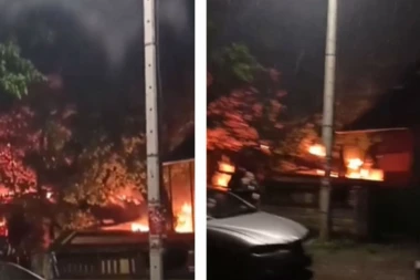 PLANUO POŽAR NA DETELINARI: Vatra guta kuću u Novom Sadu! (VIDEO)