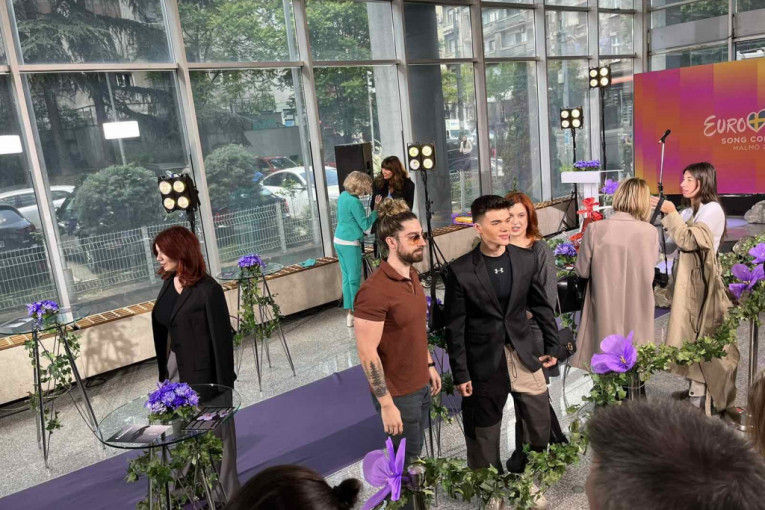 Teya Dora, ispraćaj na Evroviziju