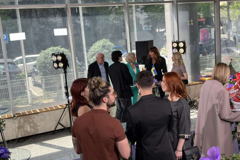 Teya Dora, ispraćaj na Evroviziju