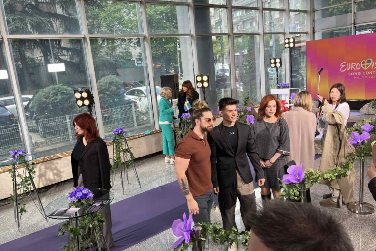 Teya Dora, ispraćaj na Evroviziju