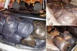 PREVOZIO 237 KILOGRAMA ROBE! Uhvaćen švercer na autoputu kod Vranja
