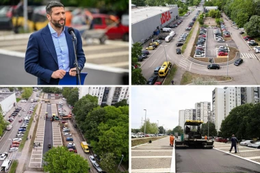 ZAVRŠENO 100 NOVIH PARKING MESTA NA NOVOM BEOGRADU: Šapić najavio još 510 do kraja godine