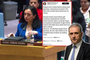 PONOŠ BI SLAVIO S VJOSOM, ŽELI ŽIG GENOCIDA NA SRPSKOM NARODU: Dok se Srbija bori, on skuplja jeftine poene!