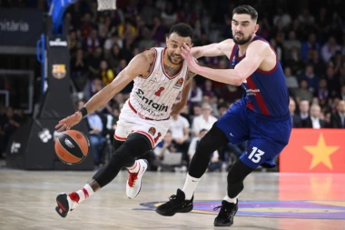 BARSA PORAŽENA NA SVOM TERENU OD OLIMPIJAKOSA: Tim iz Pireja poveo u seriji protiv Katalonaca!