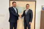 JEDINSTVO SRBIJE I REPUBLIKE SRPSKE! Ministar Đorđe Milićević sastao se sa ministrom Klokićem u Banjaluci! (FOTO)