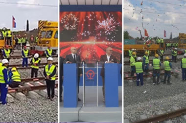 VELIKI DAN NA SRBIJU! Svečana ceremonija spajanja glavnog koloseka na deonici Novi Sad-Subotica, pruge Beograd-Budimpešta! (VIDEO+FOTO)