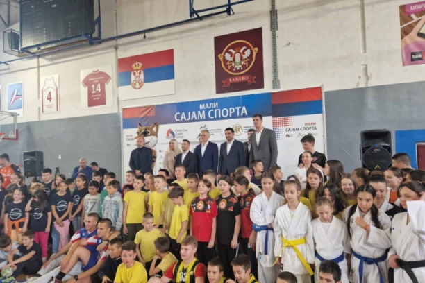 SPORTSKI SAVEZ SRBIJE ORGANIZOVAO JOŠ JEDAN MALI SAJAM SPORTA! Mališani se takmiče u Valjevu