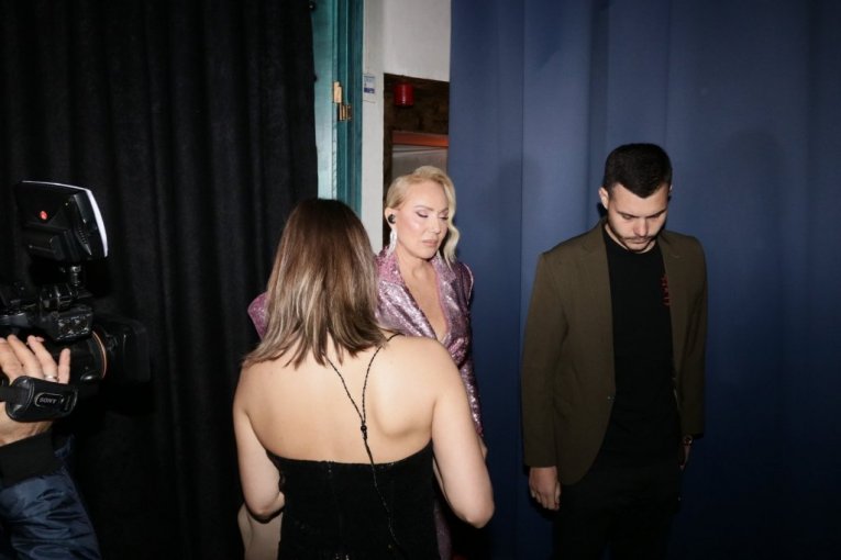 Lepa Brena i Viktor Živojinović