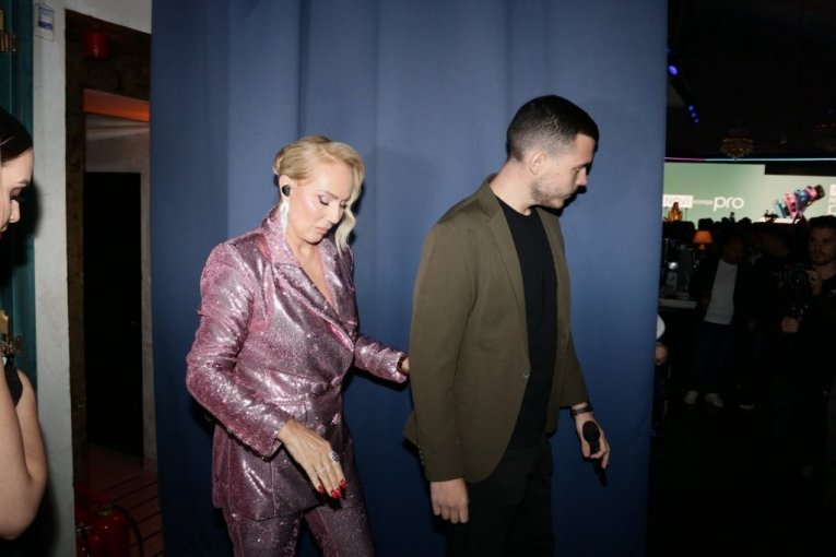 Lepa Brena i Viktor Živojinović