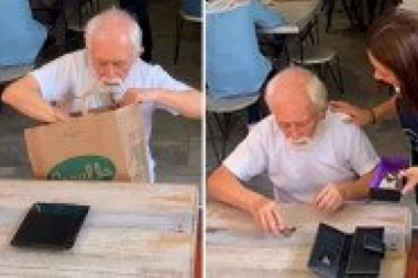 POGURENI DEKA JE IZVADIO POSLEDNJI SITNIŠ ZA RUČAK, PA UPALIO SEBI SVEĆICU ZA ROĐENDAN!