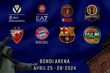 OD OVOGA ĆE OBRAZI DUGO BRIDETI: Mladi košarkaši Zvezde poraženi sa 104 poena razlike! (FOTO GALERIJA)