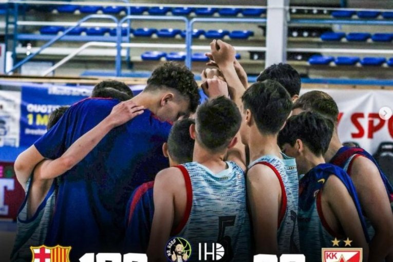 Ubedljiv poraz mladih košarkaša Crvene zvezde
