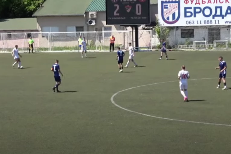 PODMLAĐENI TIM SA NOVOG BEOGRADA SE I DALJE "TRAŽI": Brodarac je sa dva brza gola u velikoj meri rešio pitanje pobednika!
