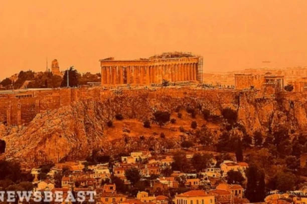 ZAŠTO U EVROPSKE GRADOVE STIŽE PESAK IZ SAHARE? Atina bila crvena kao da je na Marsu, u Srbiji padaju PRLJAVE KIŠE!