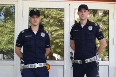 UPOZNAJTE NIKOLU I DARKA - MLADE NADE POLICIJE: Evo kako su BRZOM REAKCIJOM u Preljini čoveku spasli život! (FOTO)