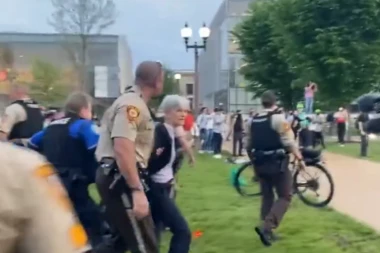 UHAPŠENA KANDIDATKINJA ZA PREDSEDNIKA: Podržala studente koji protestuju protiv Izraela i platila gubitkom slobode (VIDEO)