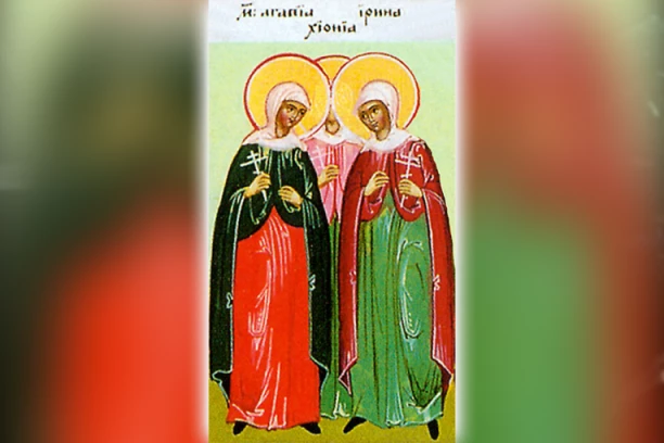 SVE TRI SESTRE STRADALE ZBOG VERE U HRISTA! Danas su Svete mučenice Agapija, Hionija i Irina!
