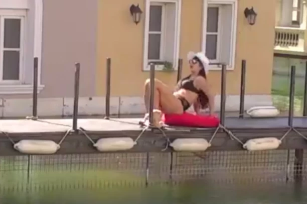 MILJANA DOŽIVELA FRAS U ELITI: Vrišti na sav GLAS, zamalo se SRUŠILA u jezero!