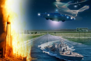 PRVI PUT UPOTREBLJENO TAJNO ORUŽJE ZA ODBRANU CELOG ČOVEČANSTVA! RAT SVETOVA: Amerika ispalila rakete protiv NLO