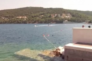 PANIKA NA PLAŽI NA BRAČU: Sabljarka duga metar i po plivala uz plažu s ljudima!