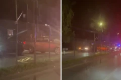 SAOBRAĆAJKA U KRUŠEVCU! U sudaru dva vozila, jedno završilo na suprotnoj strani puta, policija na licu mesta! (VIDEO)