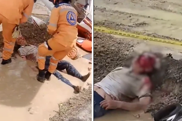 NEVEROVATNO! Avion udario motociklistu na auto-putu! POGLEDAJTE ČUDESNU SCENU SPASAVANJA, SVI ŽIVI! (VIDEO)