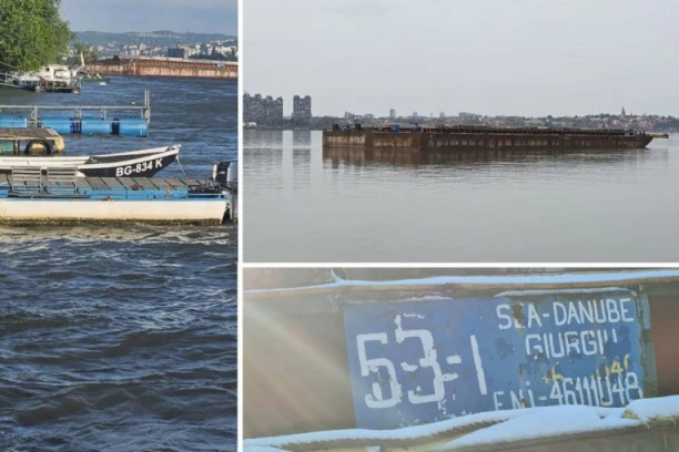 OTKAČILA SE BARŽA NA DUNAVU KOD VELIKOG RATNOG OSTRVA: Samo pukom srećom nema povređenih! Građani mesecima upozoravali nadležne! Parkiranje barži višegodišnji problem!