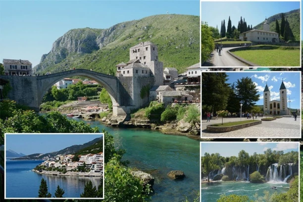 UPOZNAJTE PONOVO PRELEPU HERCEGOVINU: Popijte kafu u Mostaru, zastanite u Žitomisliću i Međugorju i okupajte se u Neumu