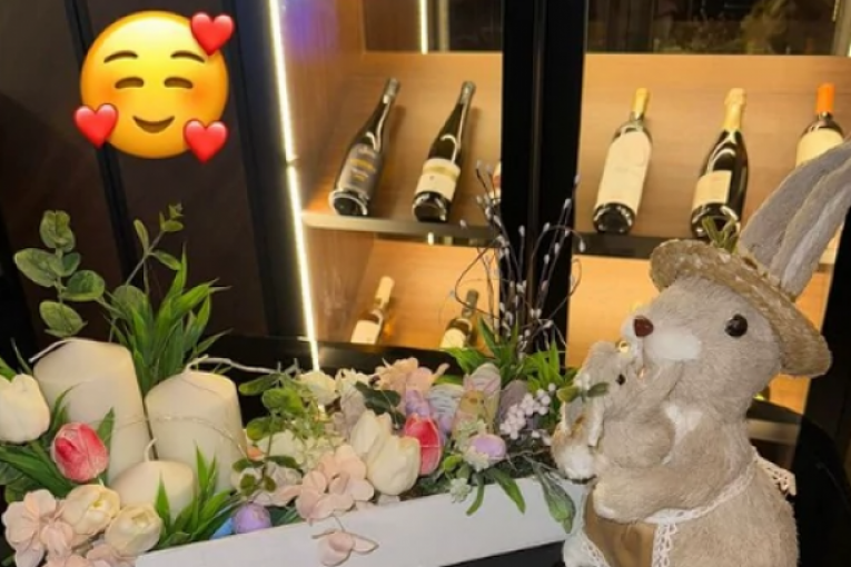 Ana Korać instagram Uskrs 2024 jaja