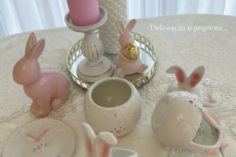 Stanija Dobrojević instagram Uskrs 2024 jaja