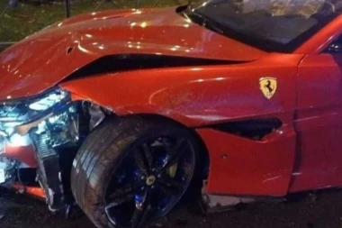 ŽENA FUDBALERA SLUPALA FERARI OD 250.000 EVRA! Lagala policiju, kamera sve snimila! Iznenadiće vas kako ONA IZGLEDA!