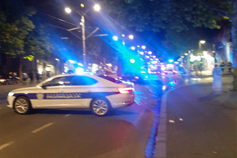 Zatvoren deo Bulevara Kralja Aleksandra