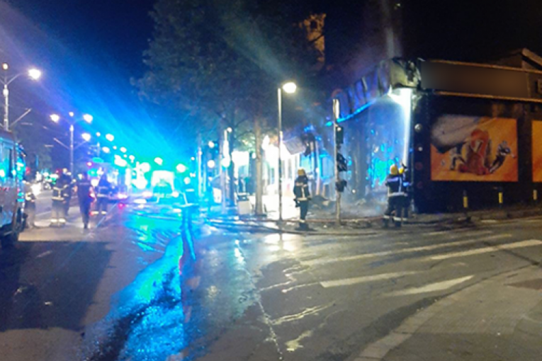 Izgorela kladionica u Beogradu