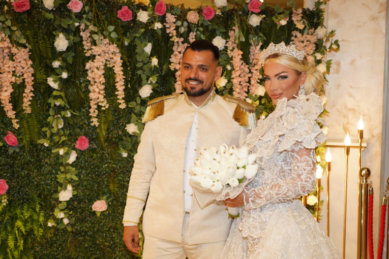 Bora Santana i Milica Kemez venčanje