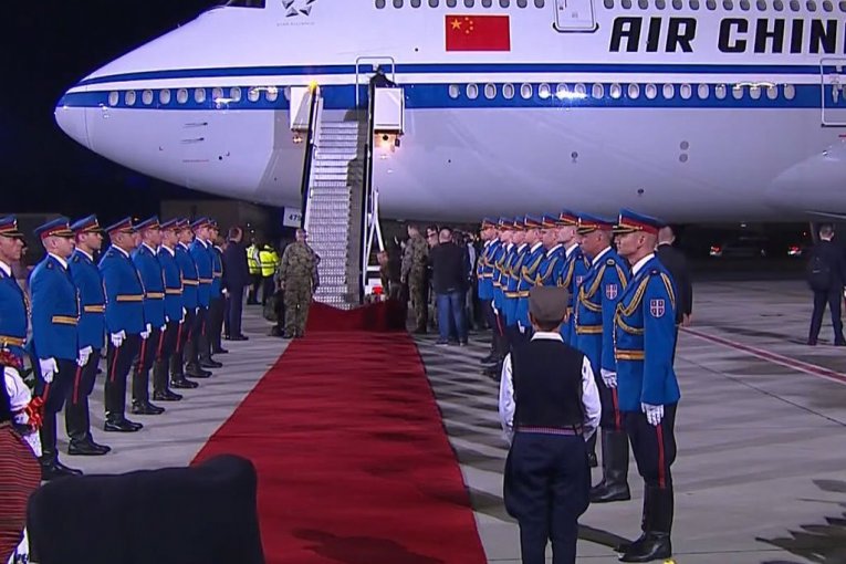 Gardisti dočekali kineskog predsednika