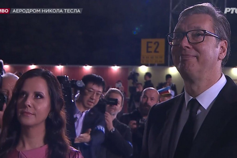 Predsednik Srbije Aleksandar Vučić i prva dama Tamara Vučić