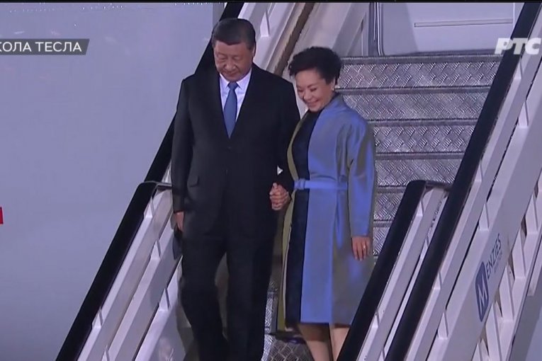 Kineski predsednik Si Đinping sa suprugom 