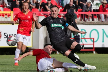 PARTIZAN I NAPREDAK PODELILI BODOVE NAKON GOLEADE U KRUŠEVCU! Crno-beli gubili, pa izborili remi!