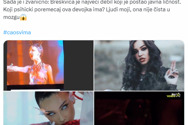 Breskvicu isprozivali tviteraši