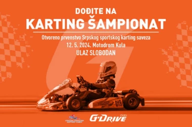 DOŽIVITE G-DRIVE #TAKOMOĆNO KARTING ISKUSTVO!