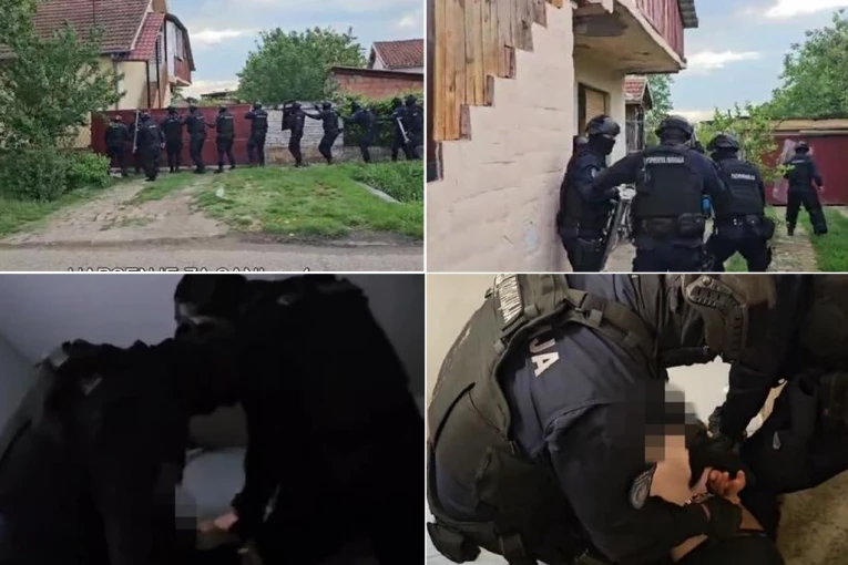 POGLEDAJTE KAKO SU PALI RAZBOJNICI SA DETELINARE! Pokušali da otmu pare radnici menjačnice! (FOTO/VIDEO)