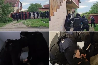 POGLEDAJTE KAKO SU PALI RAZBOJNICI SA DETELINARE! Pokušali da otmu pare radnici menjačnice! (FOTO/VIDEO)