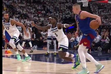 GDE SI POŠAO NOVI DŽORDANE?: Pogledajte kako je Jokić nasamrio Edvardsa! (VIDEO)