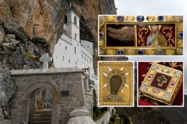 RUKA SVETOG JOVANA SKRIVENA U PODU MANASTIRA! Iguman Ostroga Leontije Mitrović sačuvao svetinje neprocenjive vrednosti, ali nije mogao i blago kraljevine Jugoslavije!